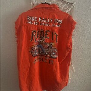 Vintage Biker Vest